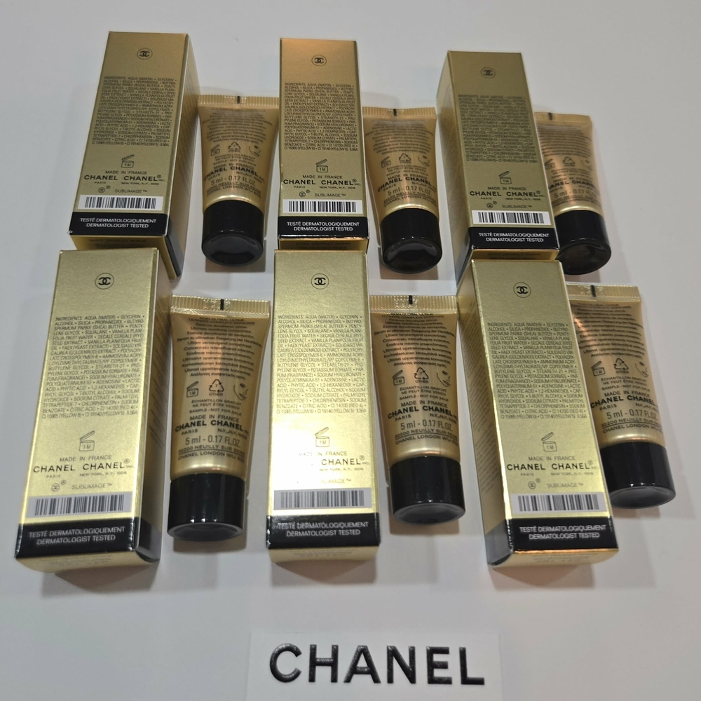 6xCHANEL SUBLIMAGE L'ESSENCE FONDAMENTALE CONCENTRATE each 5 ml,total 30 ml NEW - Picture 2 of 8